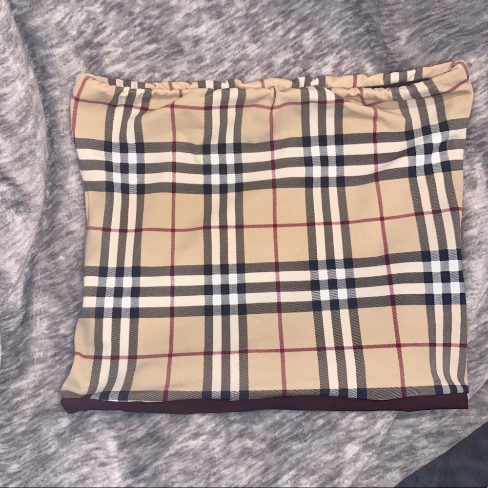 Burberry Tube Top